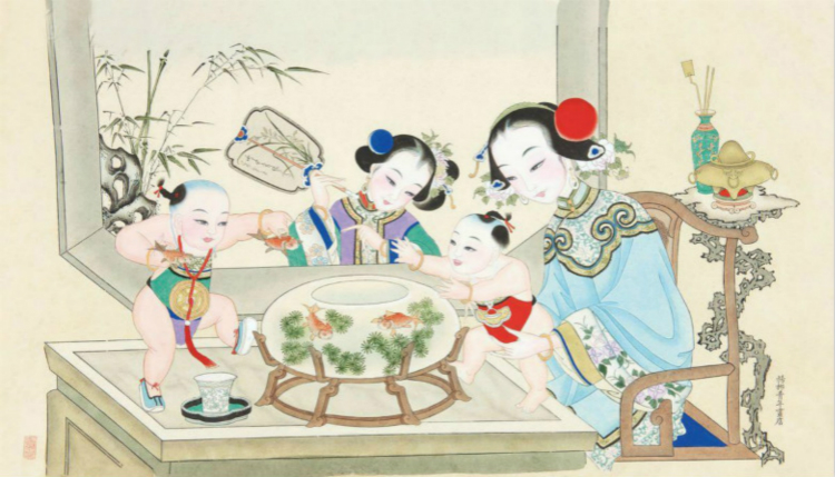 吉祥民俗中的金鱼