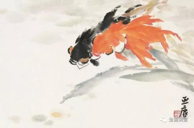 汪亚尘•金鱼水墨画四大名家之一