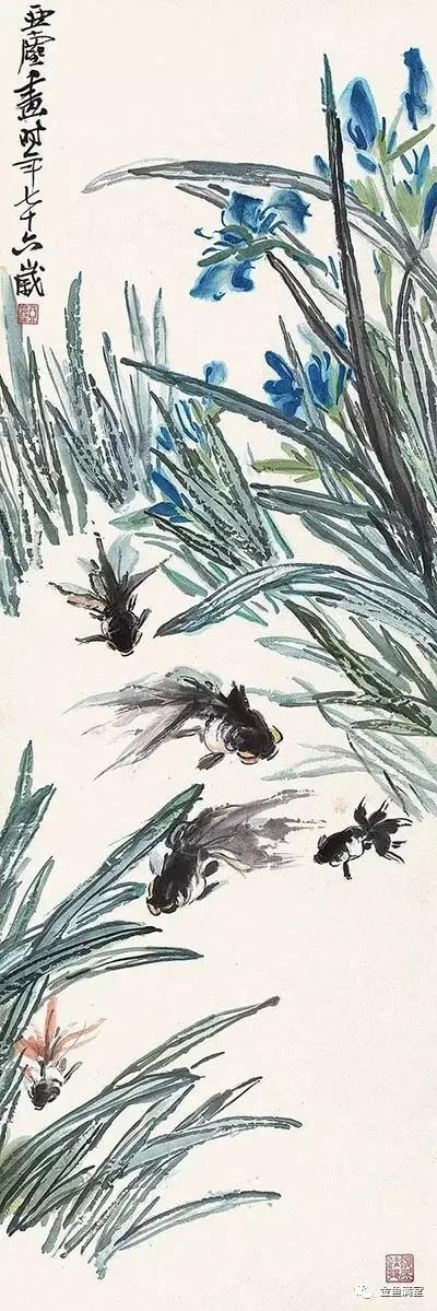 汪亚尘•金鱼水墨画四大名家之一